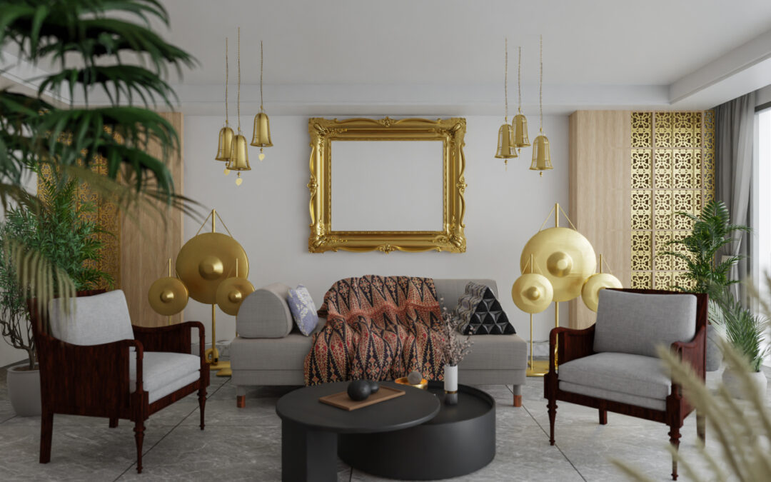 Kolorystyka wnętrz glamour a wybór oświetlenia – co warto wiedzieć?